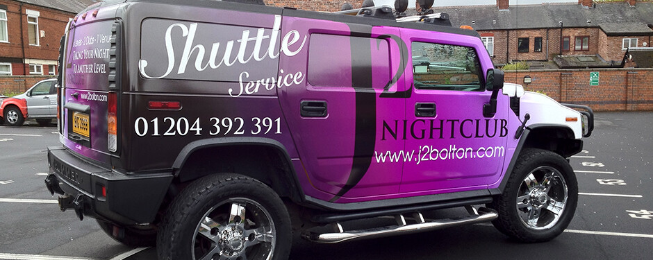 Printed Vehicle Wraps in Manchester