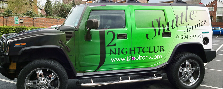 Printed Vehicle Wraps in Manchester