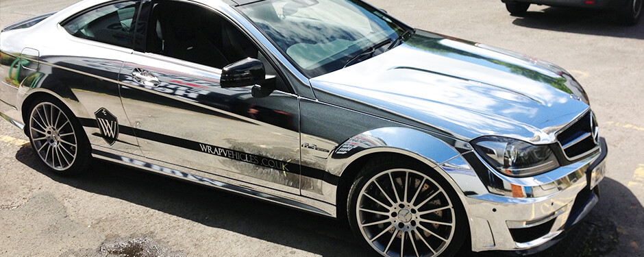 Mercedes Wraps in Manchester