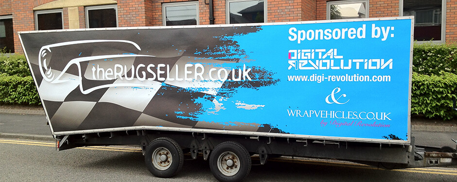 Luton van graphics and wraps