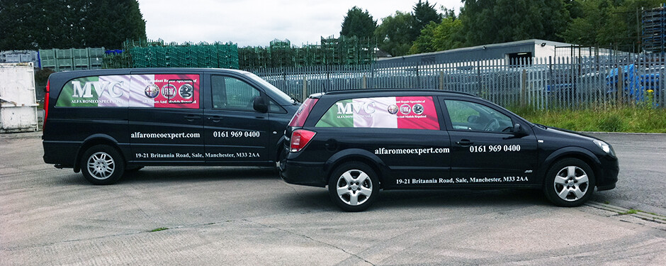 Fleet Van Graphics in Manchester