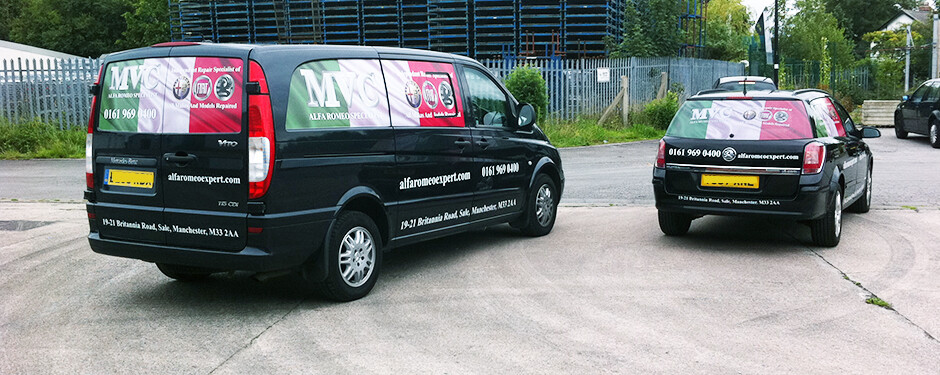 Premium Van Graphics in Manchester