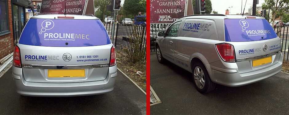 Fleet Van Graphics in Manchester