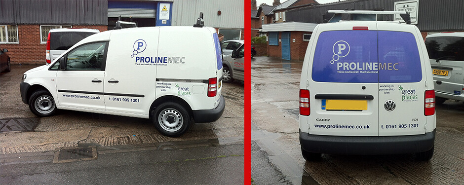 Fleet Van Graphics in Manchester