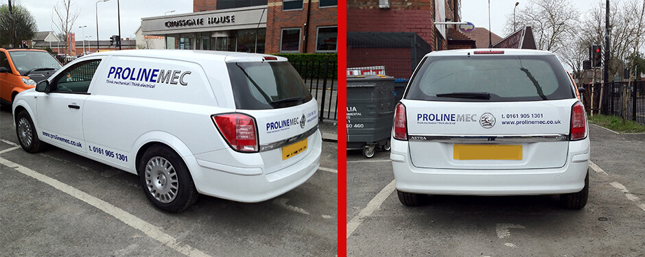 Fleet Van Graphics in Manchester