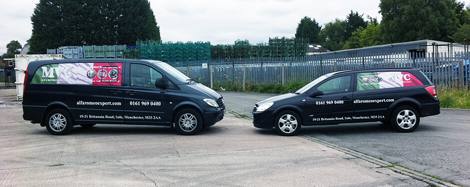Fleet Van Graphics in Manchester