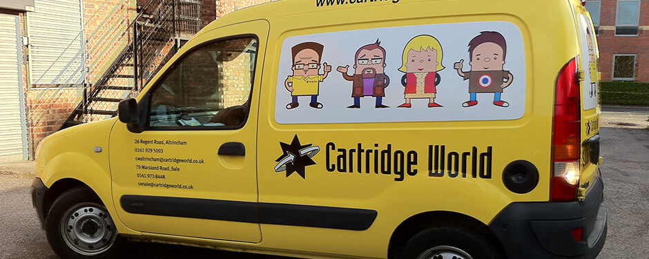 Premium Van Graphics in Manchester