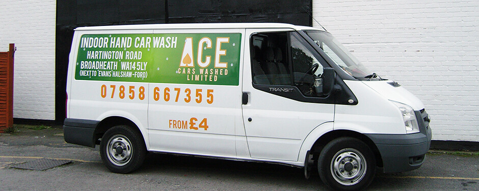 Premium Van Graphics in Manchester