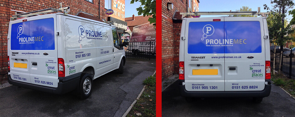 Fleet Van Graphics in Manchester