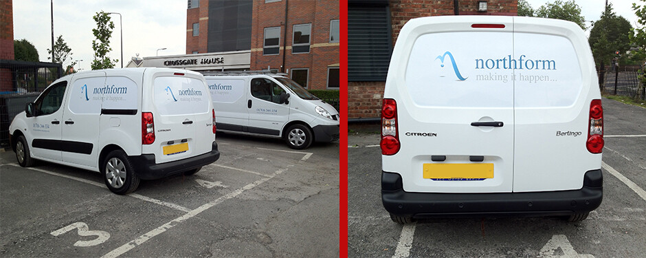 Fleet Van Graphics in Manchester