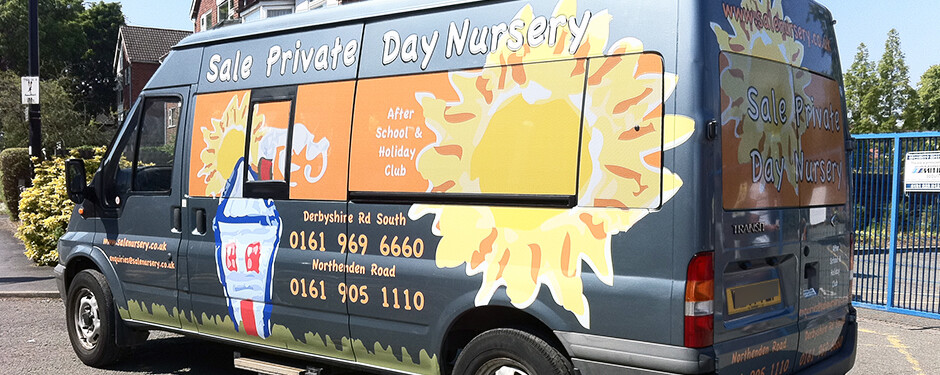Partial Van Wraps in Manchester