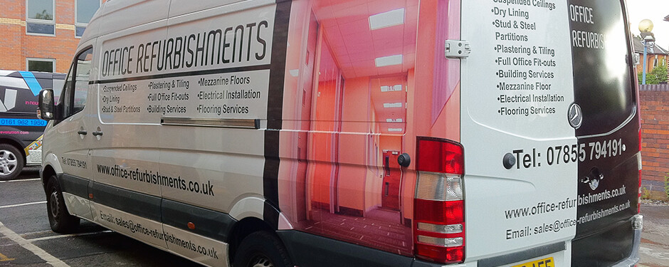 Partial Van Wraps in Manchester