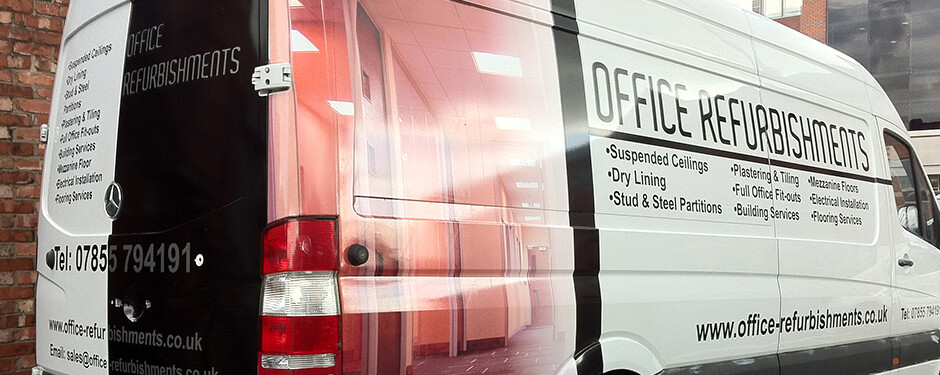Partial Van Wraps in Manchester