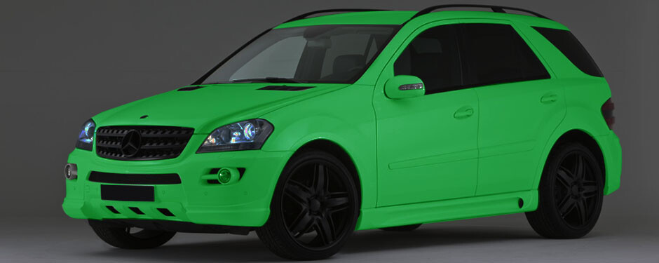 Glow in the Dark Van Graphics
