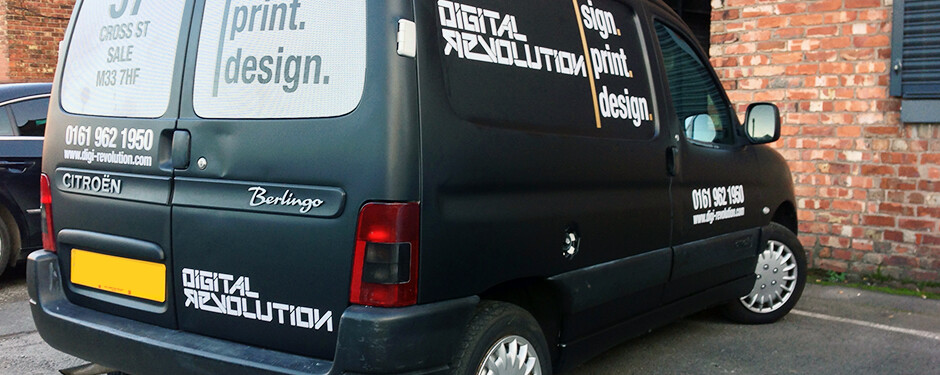 Van Wraps in Manchester