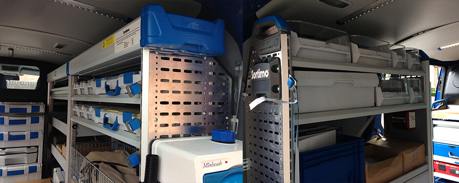 Internal Van Racks