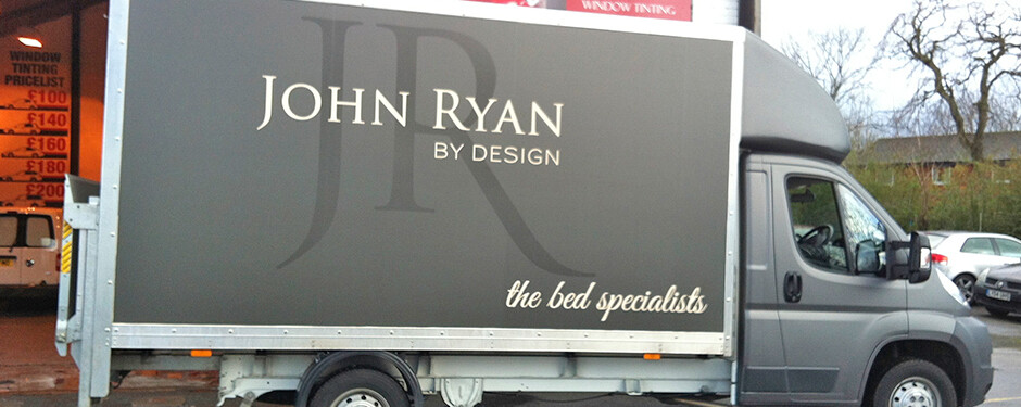 Luton van graphics and wraps