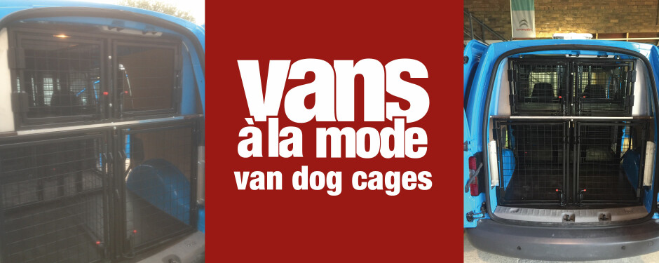 Custom Dog Cages for Vans