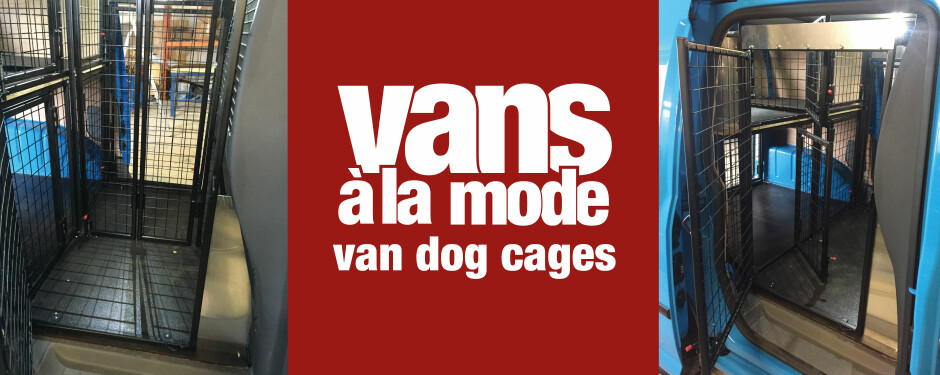 Custom Dog Cages for Vans