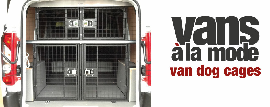 Custom Dog Cages for Vans