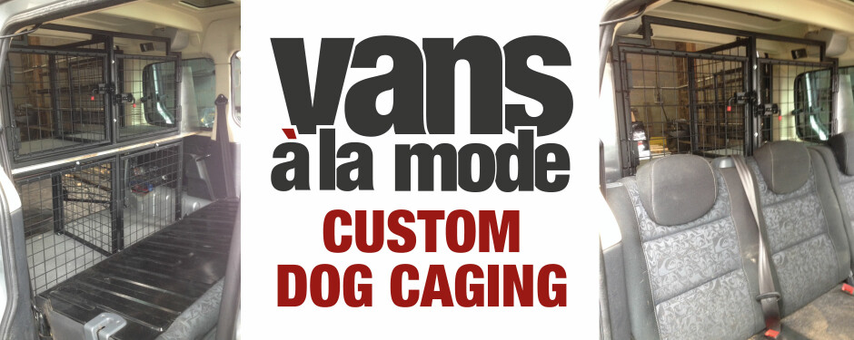 Custom Dog Cages for Vans