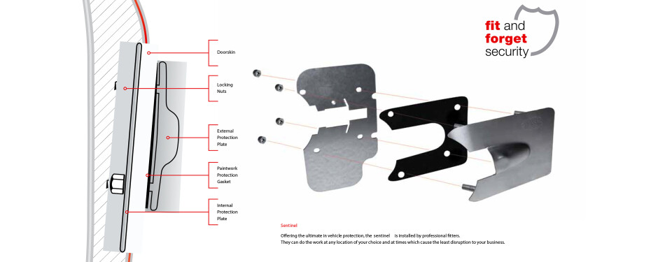 Armaplate Van lock protectors and van security products in Manchester and Cheshire.