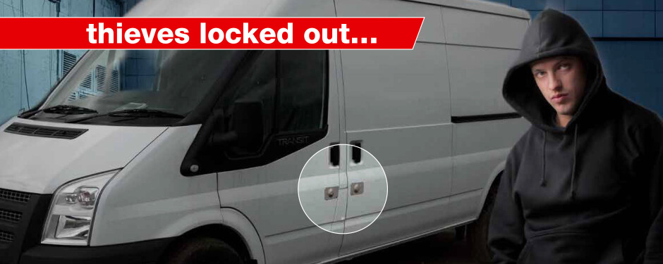 Armaplate Van lock protectors and van security products in Manchester and Cheshire.