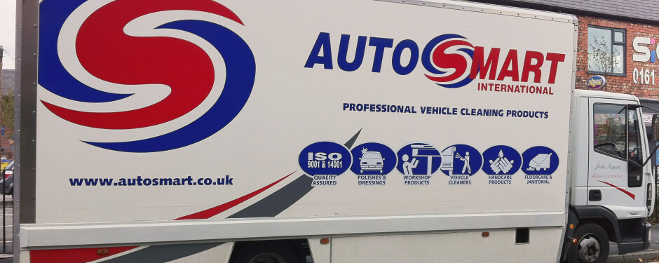 Luton van graphics and wraps
