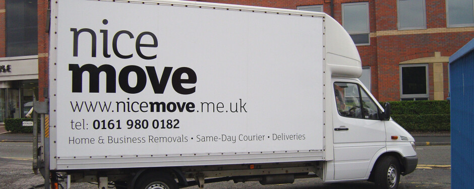 Luton van graphics and wraps